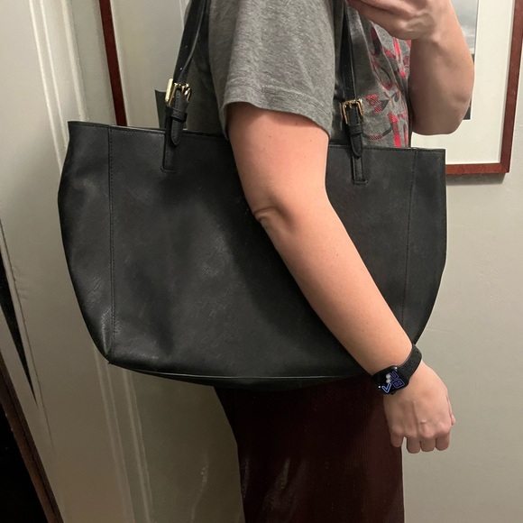 Tory Burch Black Signature “York” Tote Bag - Picture 5 of 5